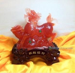 琉璃神獸，招財鎮宅 廠家直供創意琉璃貔貅與麒麟鑒賞